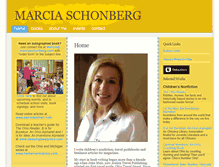 Tablet Screenshot of marciaschonberg.com